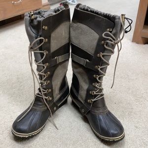 Sorel Tall Duck Boot Gray/Brown